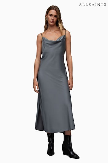 AllSaints Grey Hadley Dress (C78040) | £119