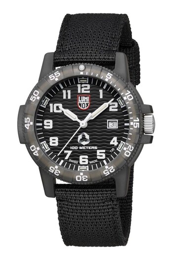 Luminox Gents Black Tide 0320 Series Tide Watch (C78064) | £349