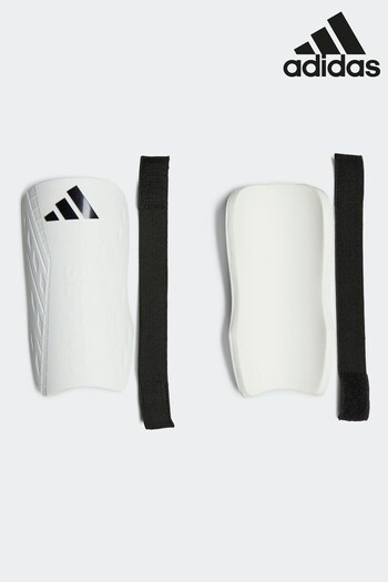 adidas White Adult Tiro Club Shin Guards (C78120) | £12
