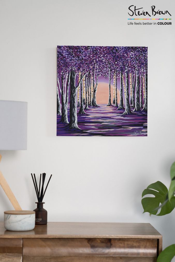 Purple store painting ideas