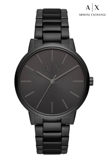 Armani Schwarz Exchange Gents Cayde Smart Watch (C78254) | £169