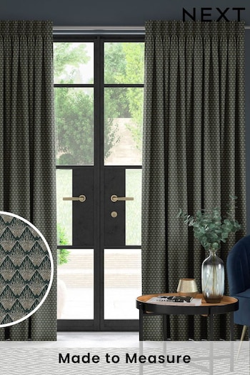 Emerald Decco Made To Measure Curtains (C78511) | £100