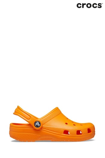 Crocs Orange Classic Clogs (C78666) | £30