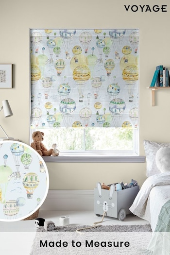 Voyage Citrus Kids Up And Away Made To Measure Roman Blind (C78702) | £84