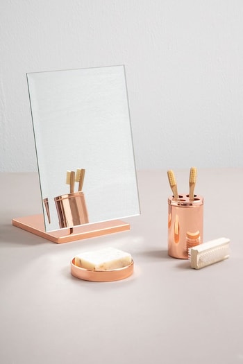 Maison by Premier Rose Gold Table Mirror (C78974) | £36