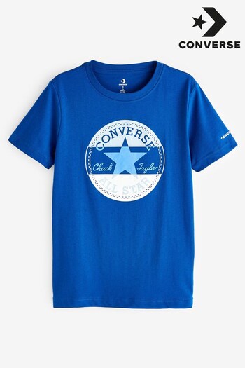Converse for Blue Essentials T-Shirt (C79307) | £18