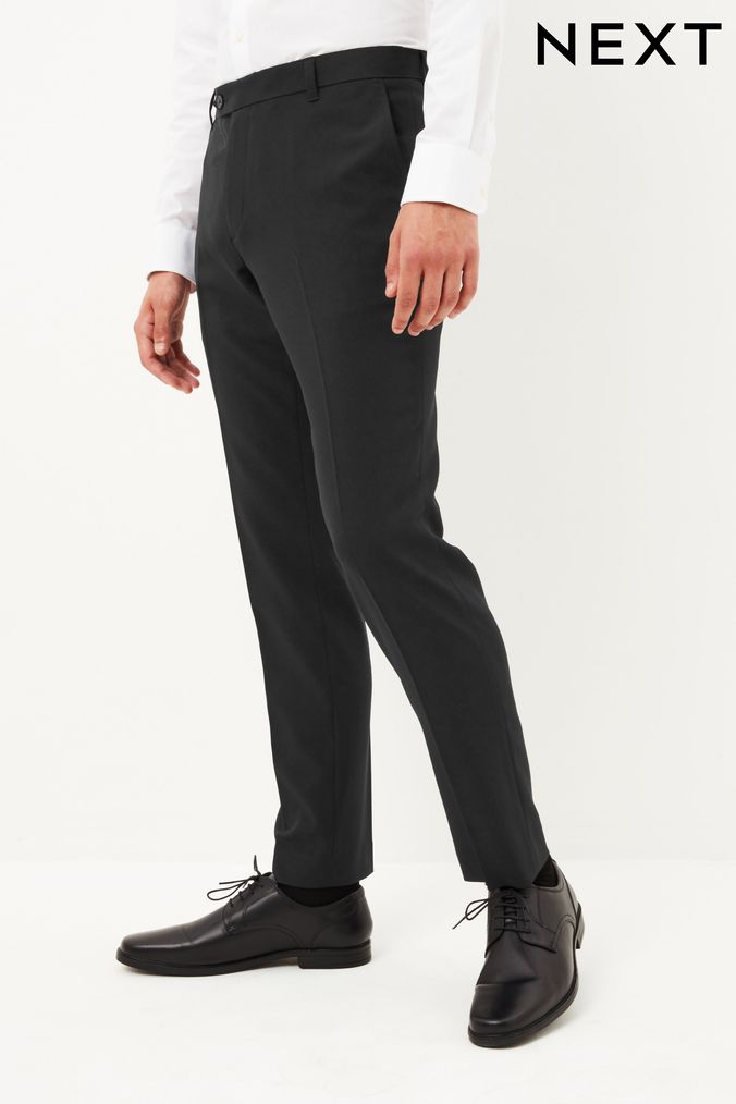 Buy Tuxedo Trousers With Contrast Tape Detail from the Next UK online shop