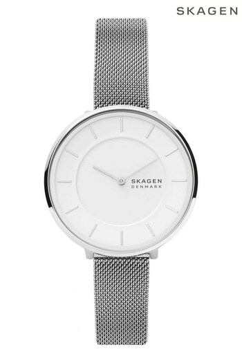 Skagen Ladies Silver Tone Gitte Watch (C79518) | £139