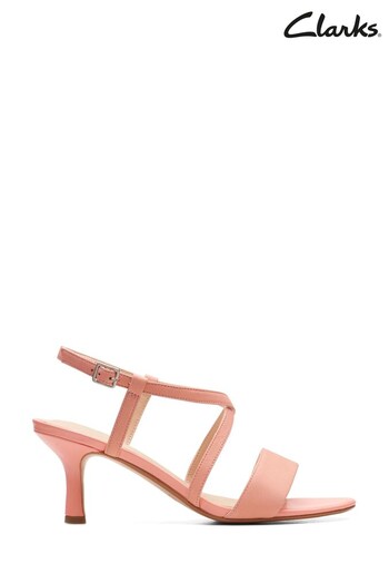 Clarks Pink Amali Buckle Sandals (C79872) | £76