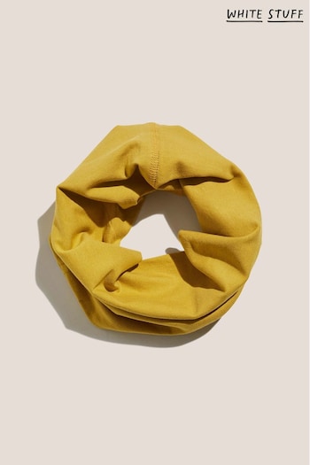 White Stuff Yellow Versatile Jersey Roll Scarf (C80533) | £12