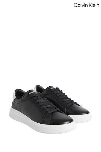 Calvin Klein Low Top Black Trainers (C80660) | £70