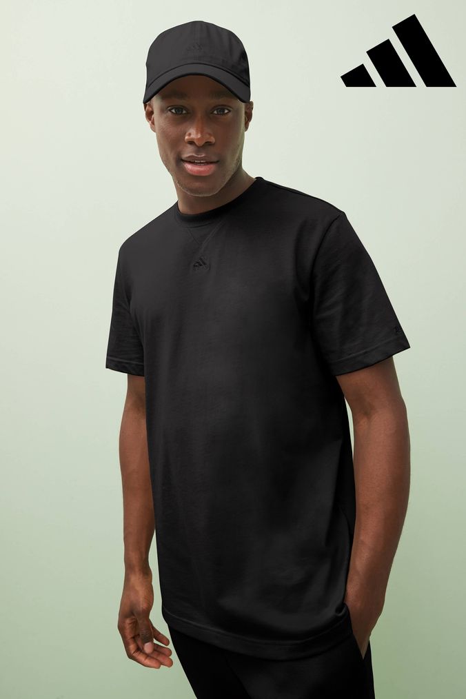Buy Men s Adidas Grey T Shirts Tops Online Next UK