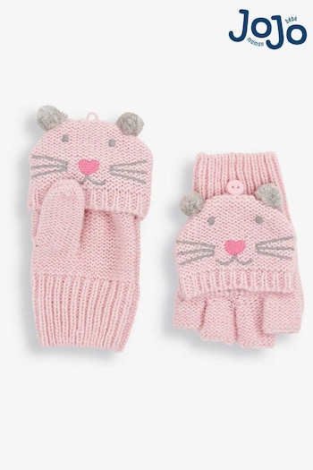 Shelves & Bookcases Pink Girls' Cat Gloves (C80924) | £15.50
