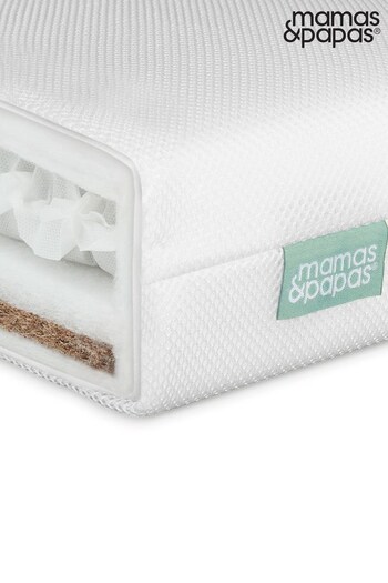 Mamas & Papas A Good Night's Sleep, All Round Premium Dual Core Cot Mattress (C80980) | £169