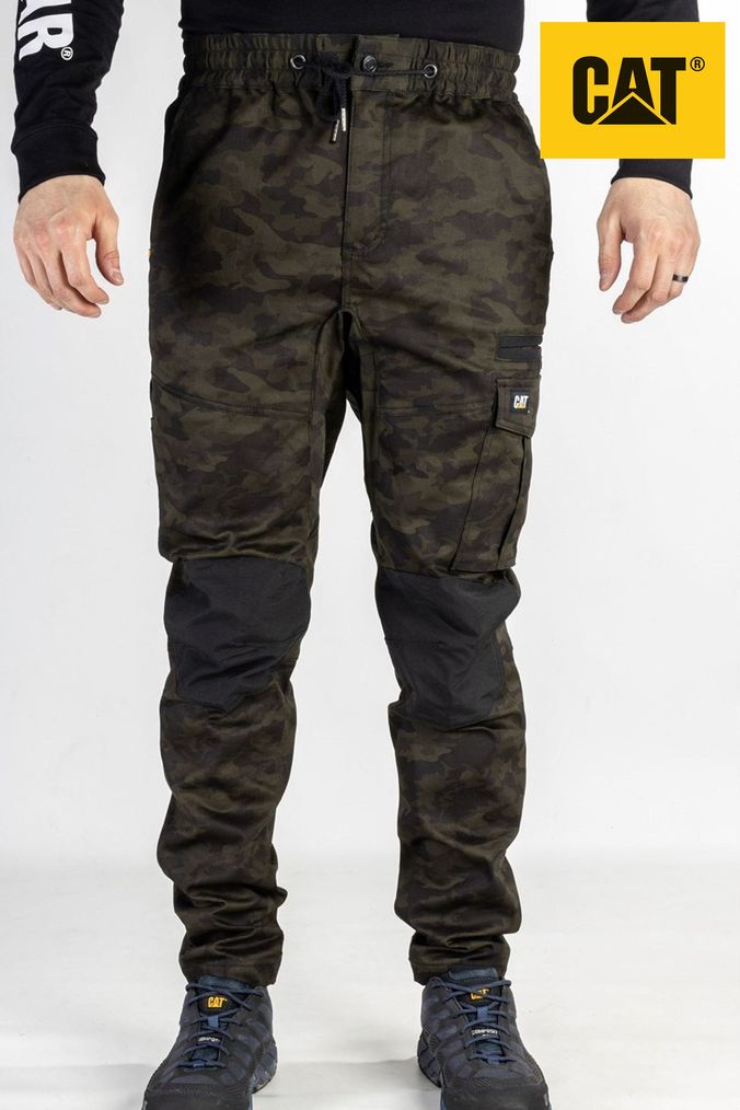 Enzo Joggers Mens Cargo Combat Trousers Elasticated Waist Military Camo  Pants  eBay