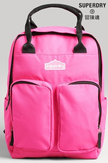 Superdry Pink Top Handle Backpack (C81342) | £45