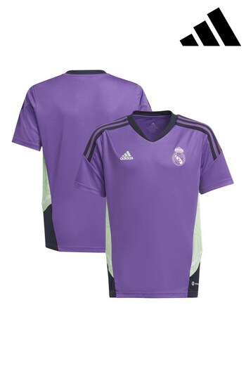 adidas Purple Real T-Shirt (C81406) | £35
