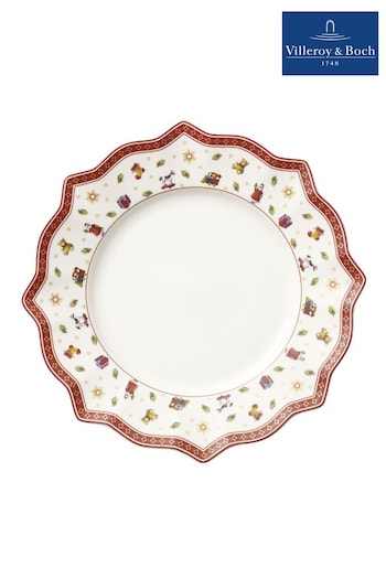 Villeroy and Boch Red Toy's Delight Christmas Dinner Plate (C81493) | £30
