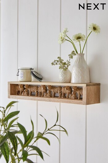 Wood Hamish Floating Wall Shelf (C81563) | £45