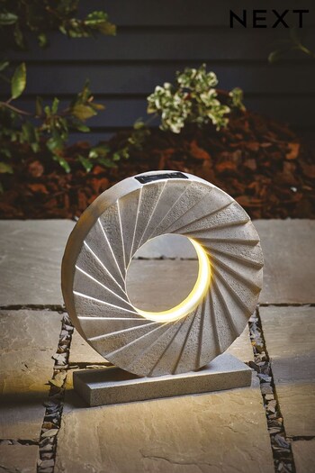 Grey Hampton Sculpture Solar Light (C81641) | £38