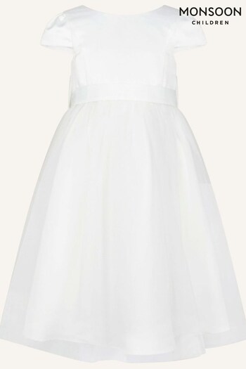 Monsoon White Tulle Bridesmaid Dress (C82155) | £40 - £50
