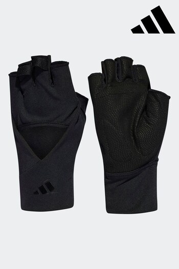adidas Black Adult Training Gloves (C82280) | £30