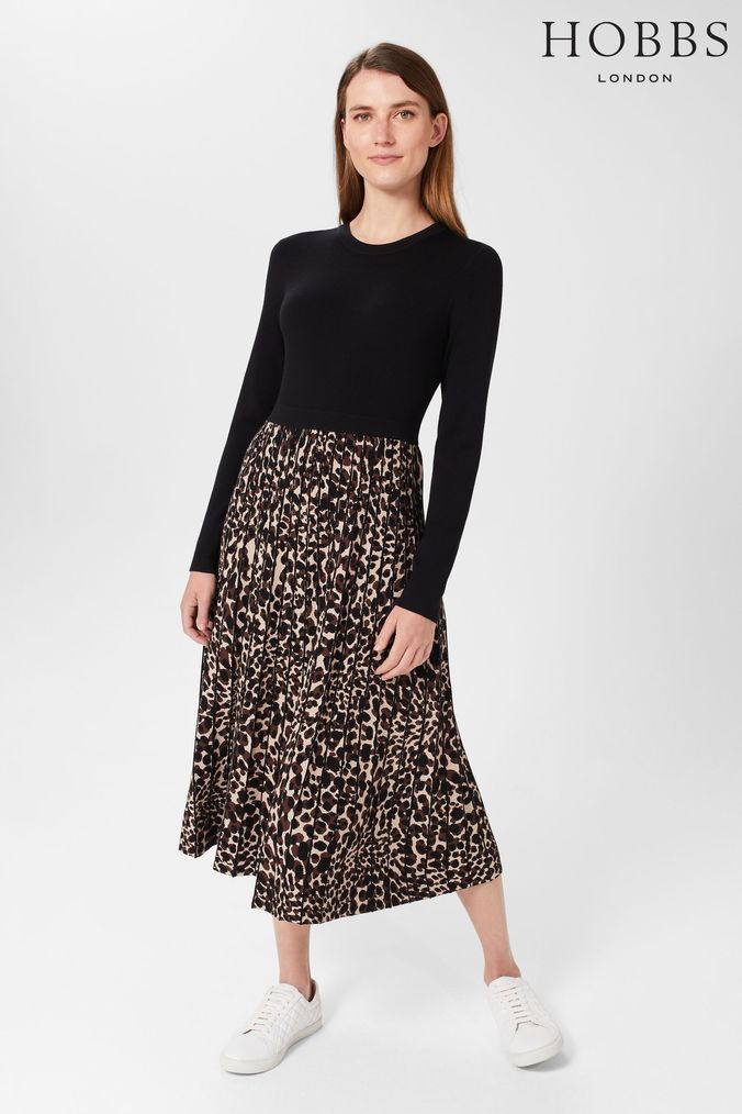 Buy Women s Hobbs Animal Print Dresses Online Next UK