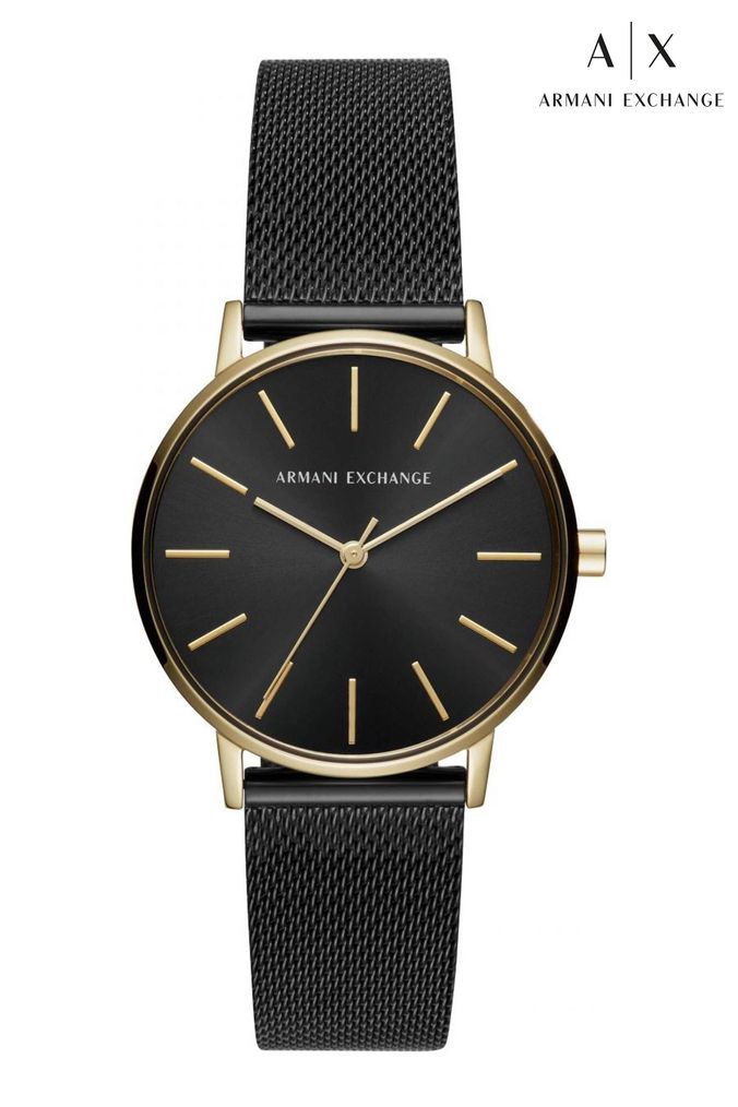 Black metal hot sale watches for womens