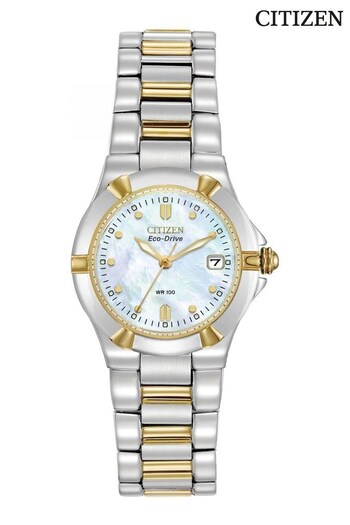 Citizen Ladies Silver Tone Wr100 Watch (C82386) | £219