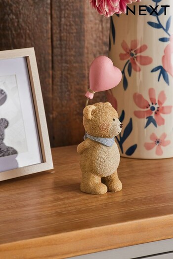 Natural Cute Teddy Bear Ornament (C82872) | £8