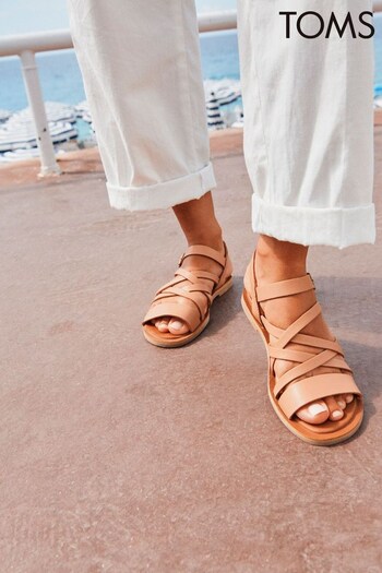 Toms Sephina Leather Sandals (C83088) | £70