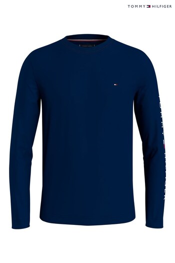 Tommy Hilfiger Blue Long Sleeve T-Shirt (C83823) | £60