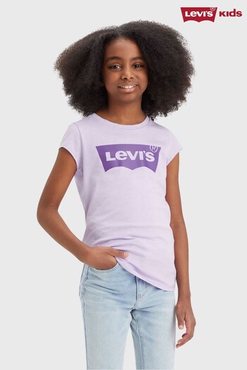 Levi's® Purple Batwing Logo T-Shirt (C83895) | £9 - £10