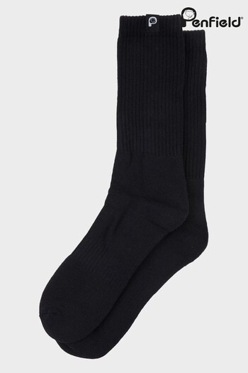 Penfield Black Socks 2 Pack (C84362) | £20