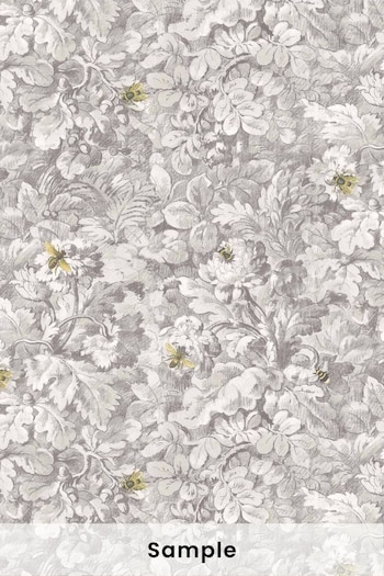 Woodchip & Magnolia Natural Busy Bee Sample Wallpaper (C84402) | £2