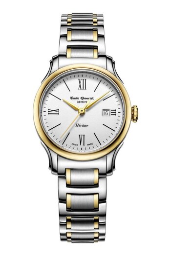 Emile Chouriet Ladies Heritier White Historique Watch (C84522) | £1,310