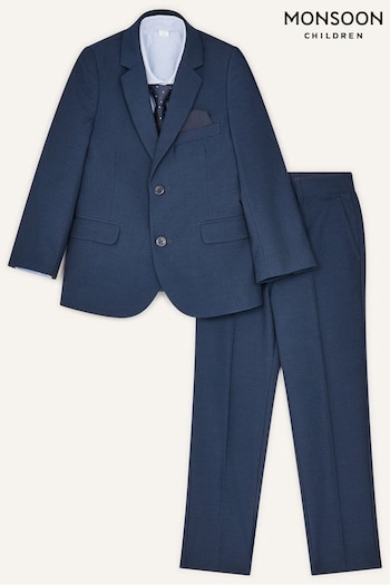Monsoon Blue Adam Five-Piece Suit (C84804) | £115 - £130