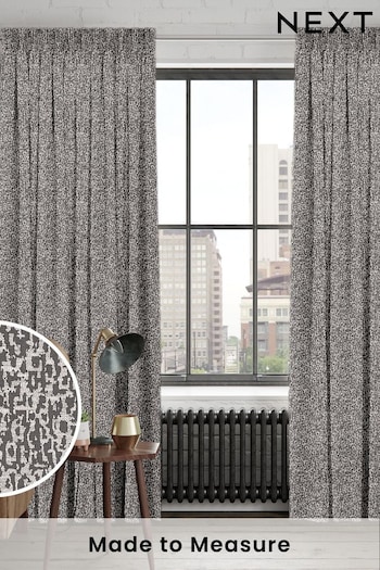 Grey Marcus Made To Measure Curtains (C84806) | £109