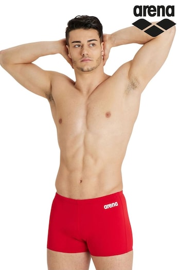 Arena Mens Red Solid Shorts (C84888) | £25
