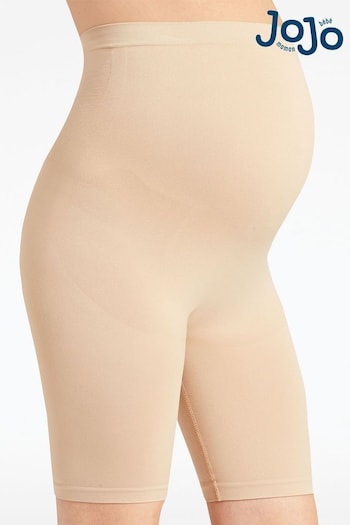 JoJo Maman Bébé Almond Dual Support & Slimming Maternity wash Shorts (C85112) | £18