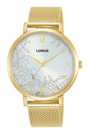 Lorus Ladies Silver Patterned Dial Watch (C85261) | £80