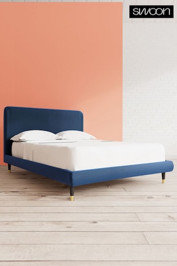 Swoon Soft Wool Midnight Blue Brockham Bed (C85359) | £1,129 - £1,229