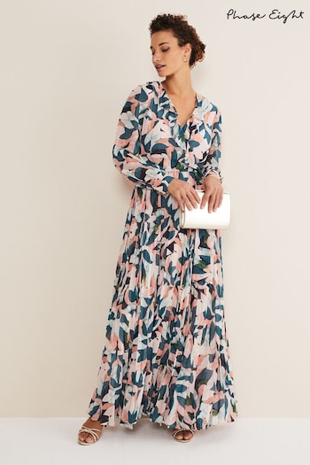 Phase Eight Natural Averie Print Maxi Dress (C85678) | £169