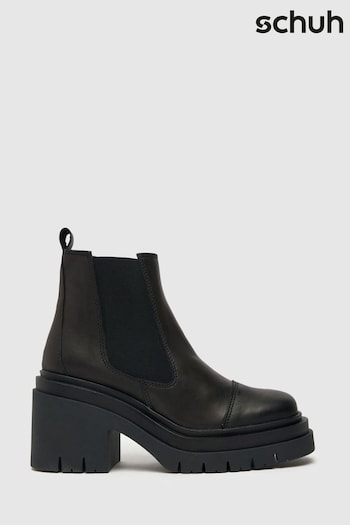 Schuh Adah Leather Chunky Boots (C85747) | £85