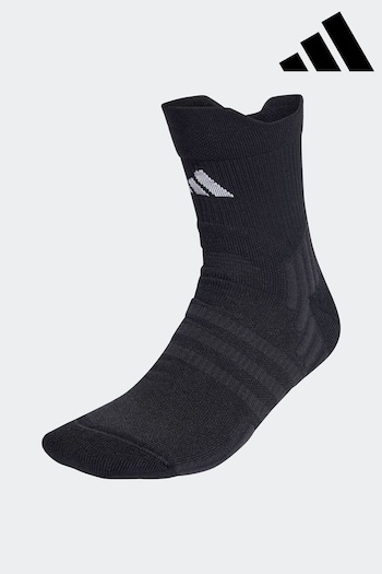 adidas Black Tennis Quarter Socks (C85851) | £12