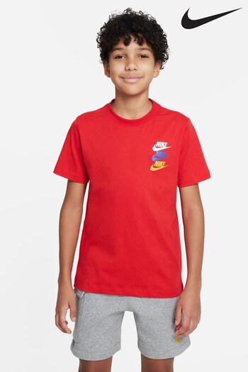 Nike Red Club Logo T-Shirt (C86362) | £23
