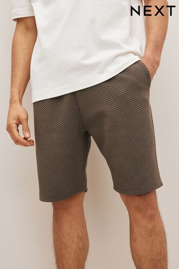 Neutral Textured Jersey Shorts (C86422) | £12.50