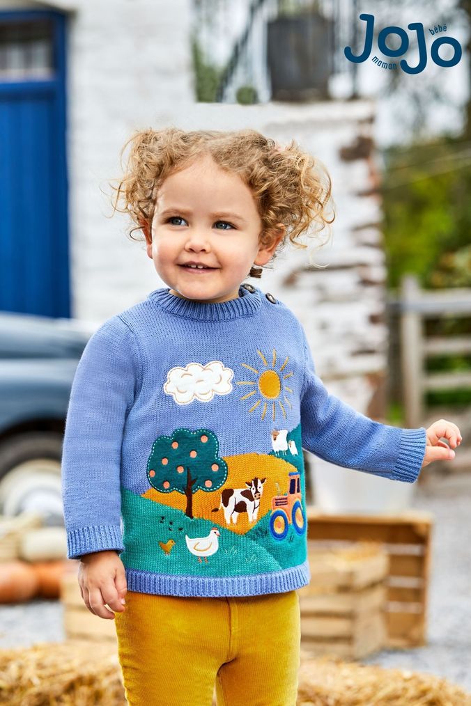 Buy Girls Jumpers Blue Baby Online Next UK