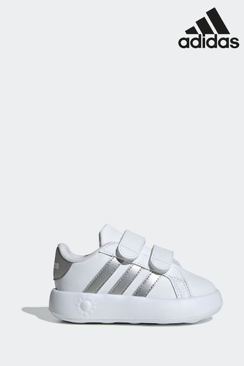 adidas White Sportswear Revolution Grand Court 2.0 Trainers (C86712) | £23