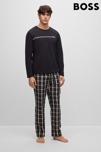 BOSS Natural Nightwear Urban Pyjamas Set (C86880) | £99